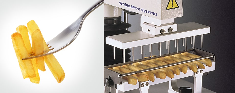 Bulk compression test using the Multiple Chip Rig on the TA.XTplus Texture Analyser