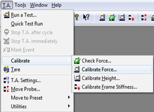 Calibration window